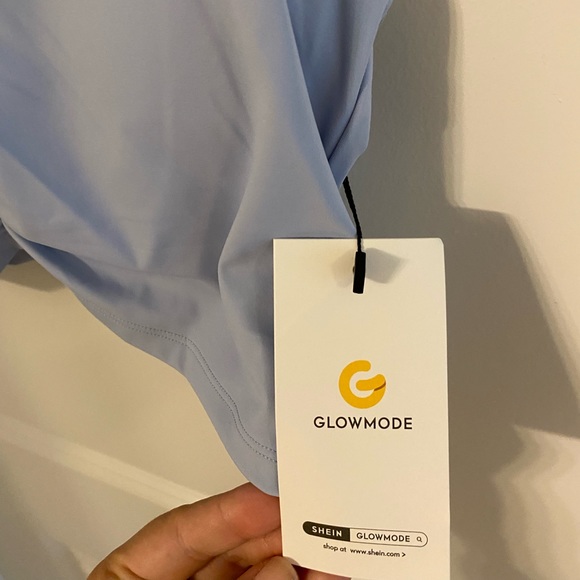 NWT Light Blue Sports Bra - Picture 4 of 4